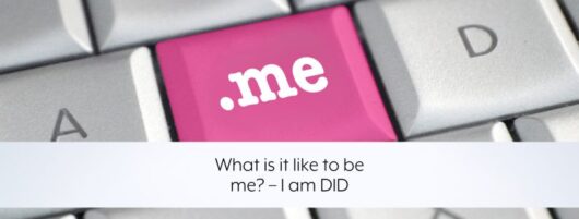 What is it like to be me? – I am DID
